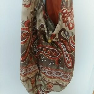 Multi color cross body/ shoulder bag